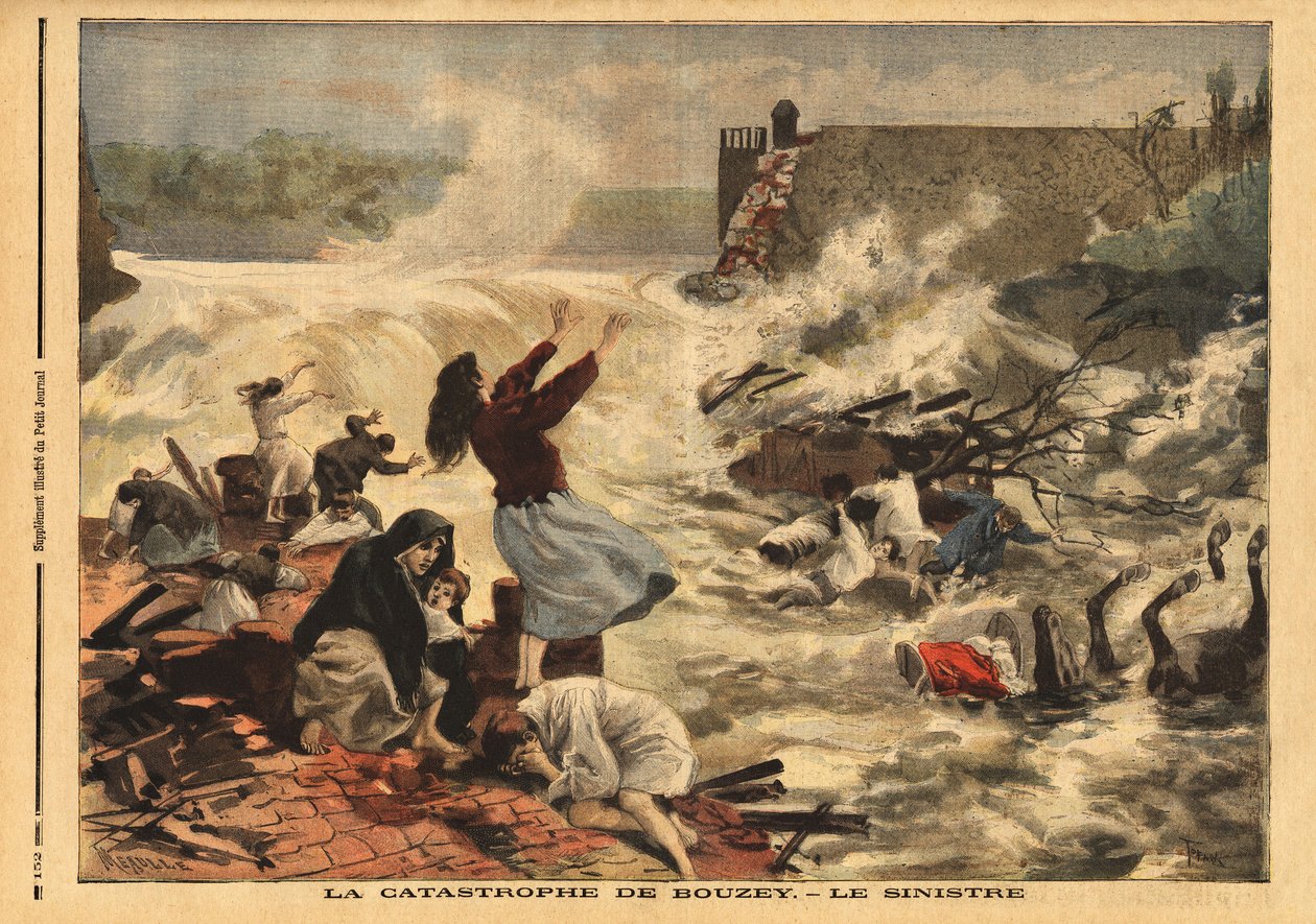 A Bouzey-katasztrófa alkotó: Unknown artist