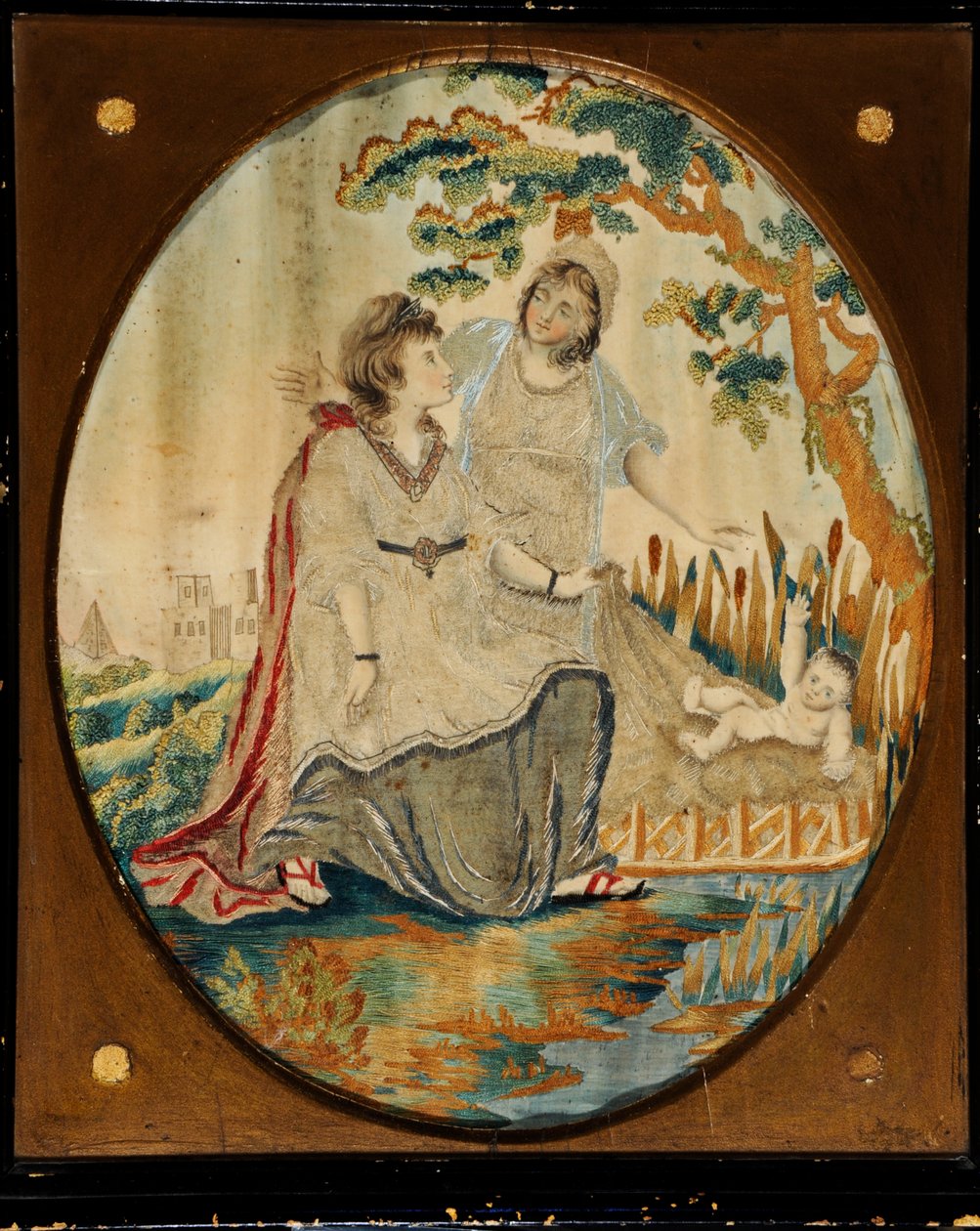 Mózes felfedezése a fáraó lányának alkotó: Unknown artist