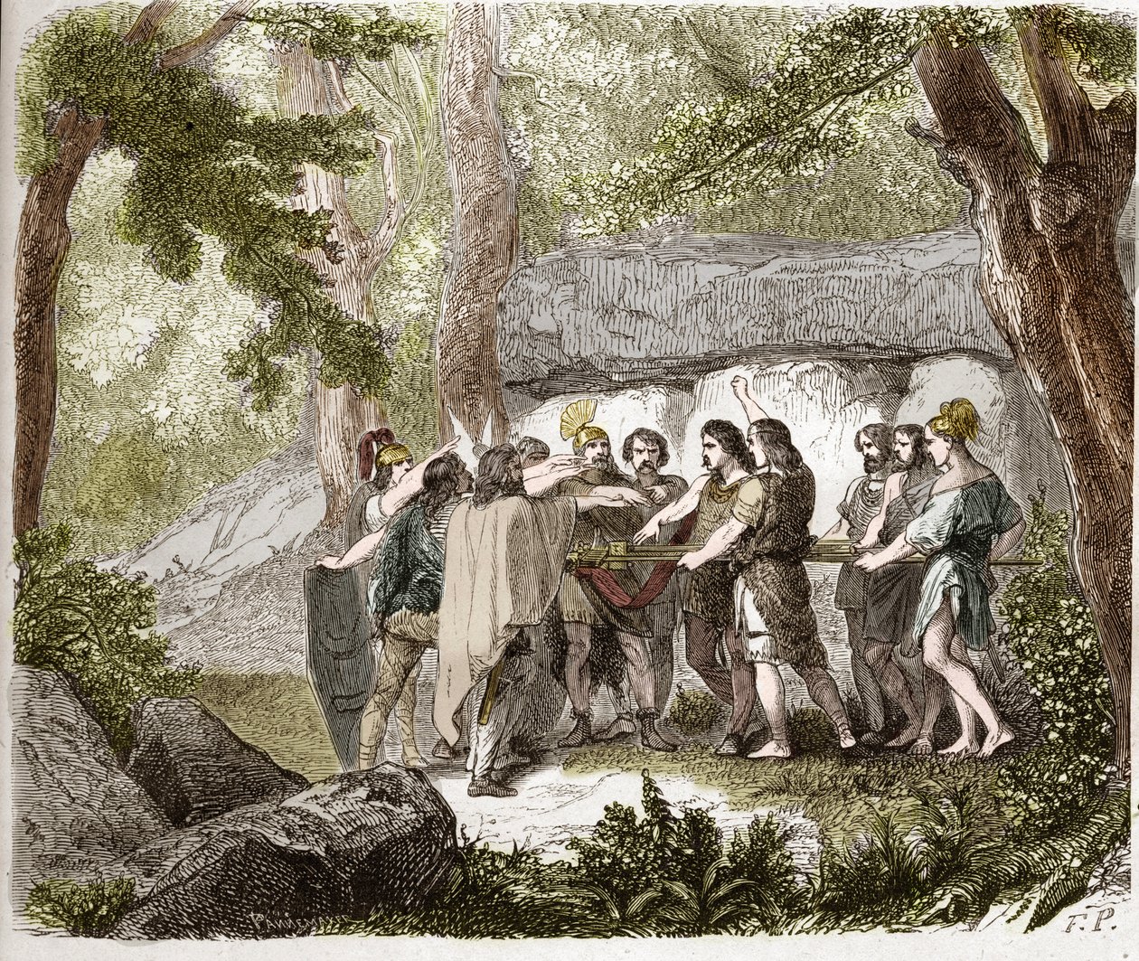 A gallok és a gallok: a gallok esküje. alkotó: Unknown artist