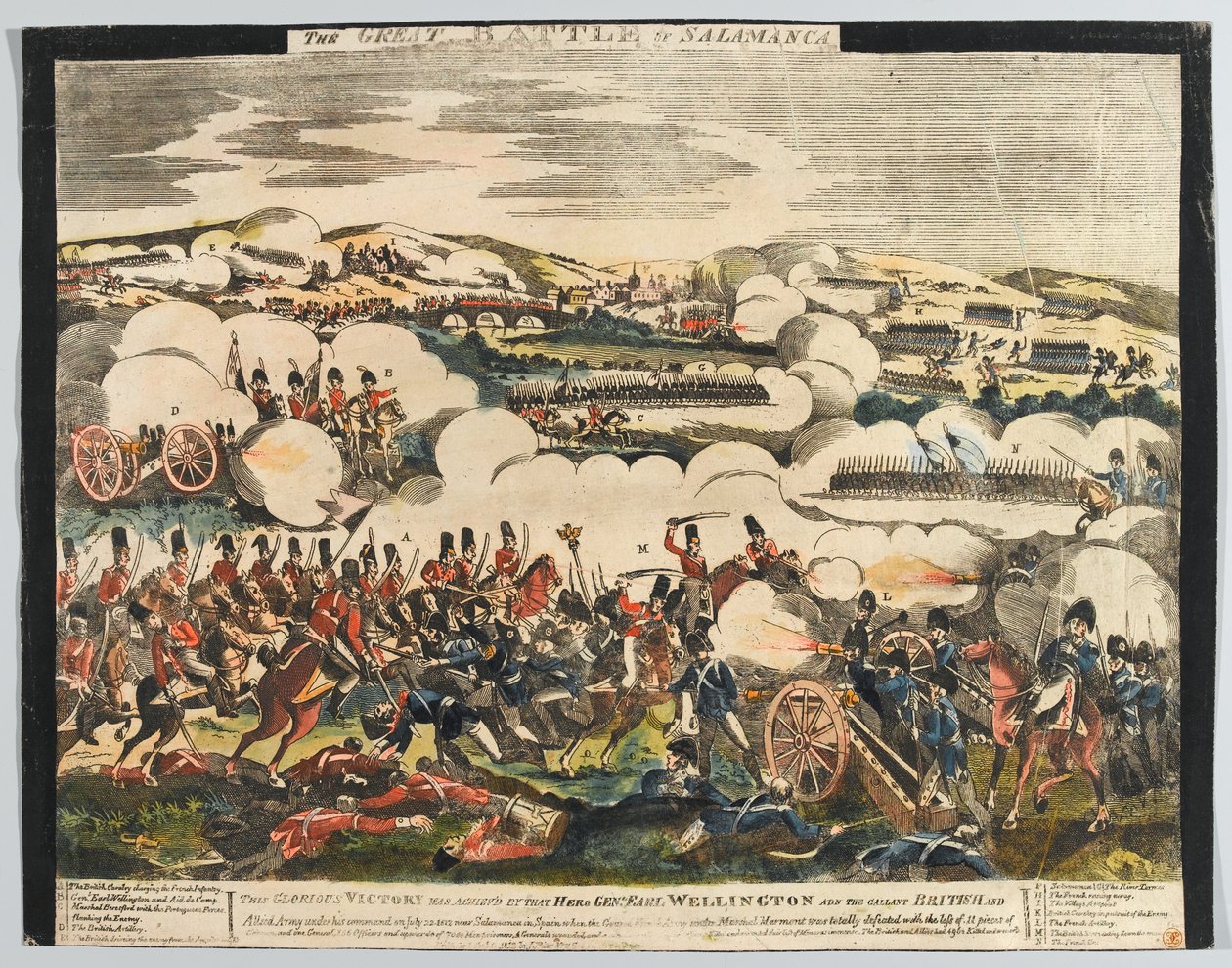 A nagy salamancai csata alkotó: Unknown artist