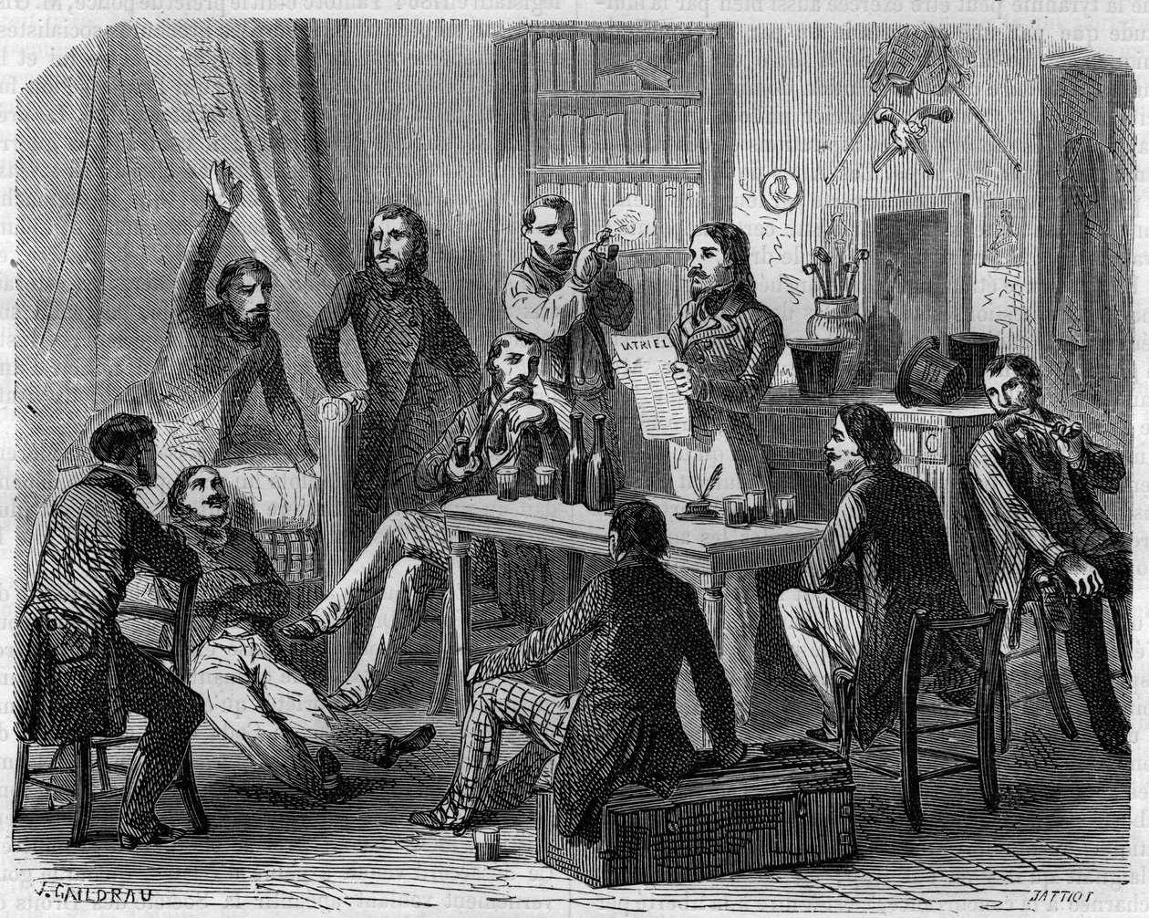 Az Emberi Jogi Társaság (SDH) 1832-ben. alkotó: Unknown artist