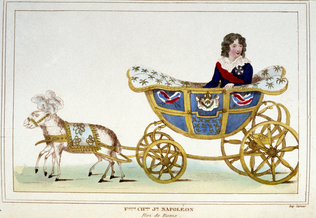 Róma királya (II. Napóleon) fiatal fiú, I. Napóleon fia. alkotó: Unknown artist
