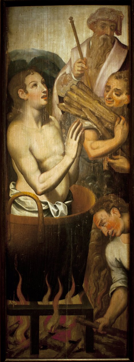 Szent János evangélista mártírja – Névtelen festmény alkotó: Unknown artist
