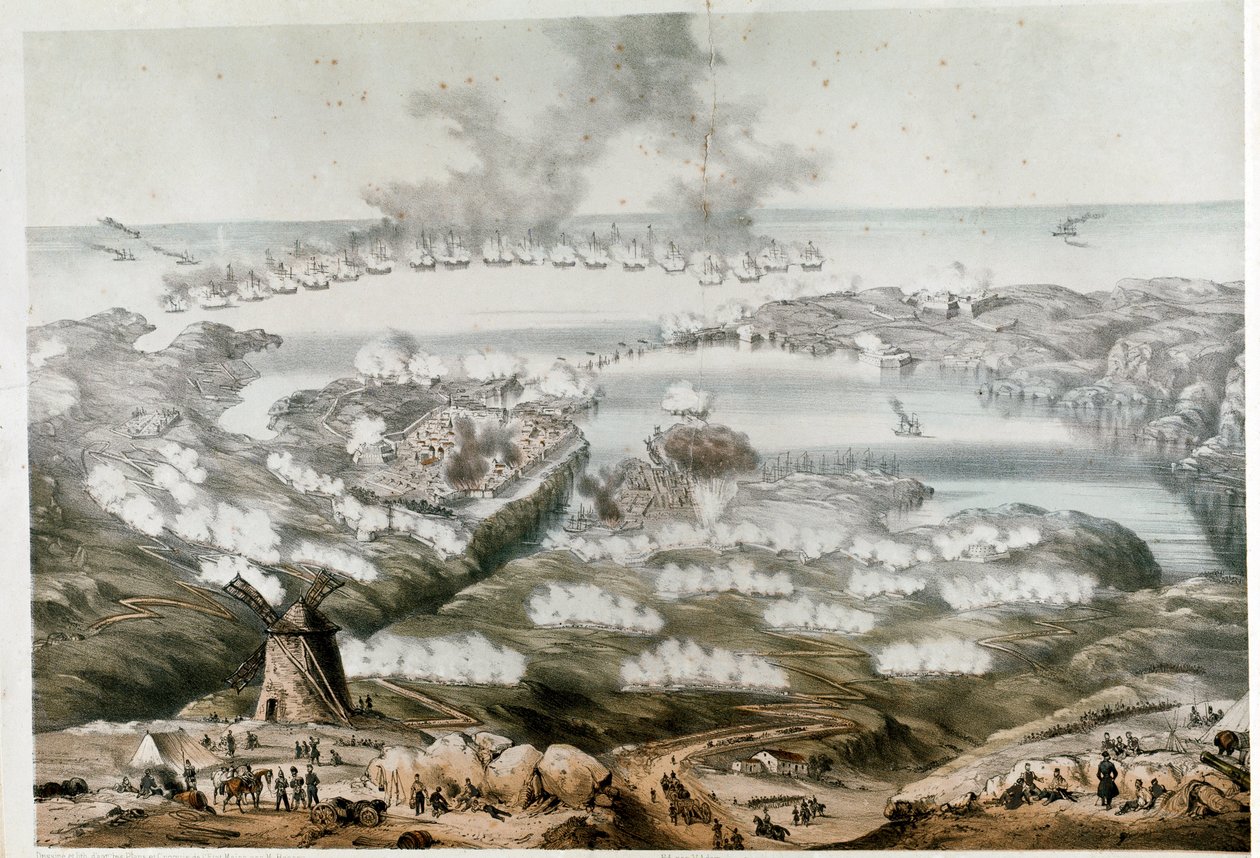 Szevasztopol ostroma alkotó: Unknown artist