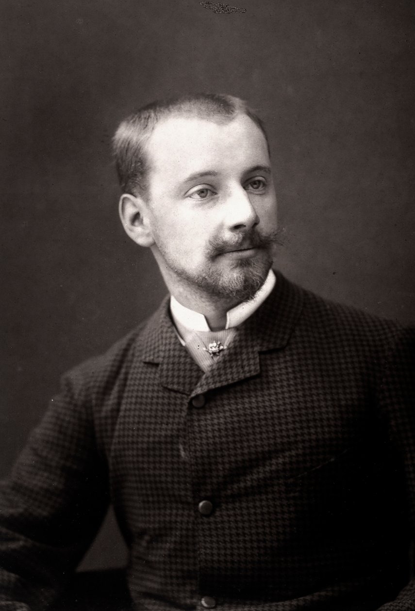 Albert Maignan művész az 1881-es párizsi szalon alkalmából fényképezett alkotó: Unknown