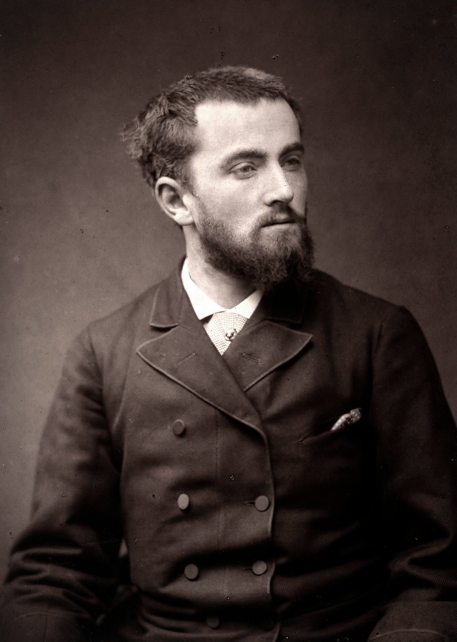 Camille-Alfred Pabst művész az 1881-es párizsi szalon alkalmából fényképezett alkotó: Unknown