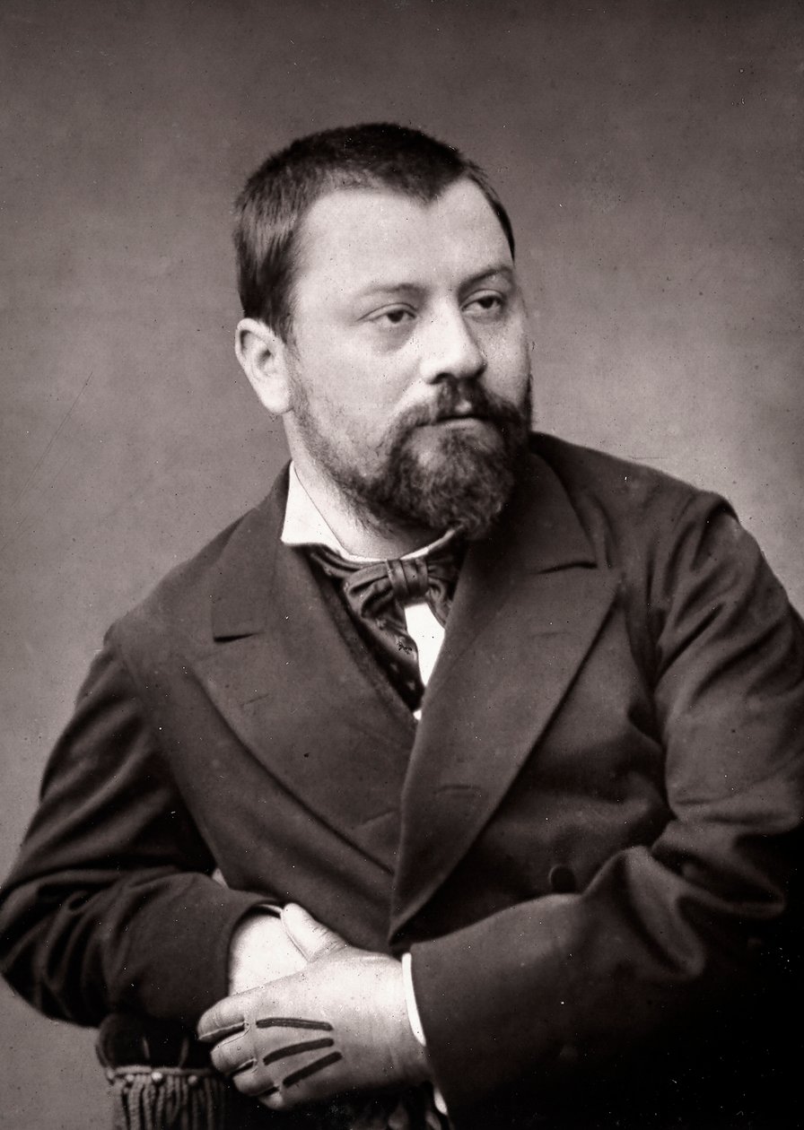 Désiré-Jules Lubin művész, akit az 1883-as párizsi szalon alkalmából ábrázolt. alkotó: Unknown