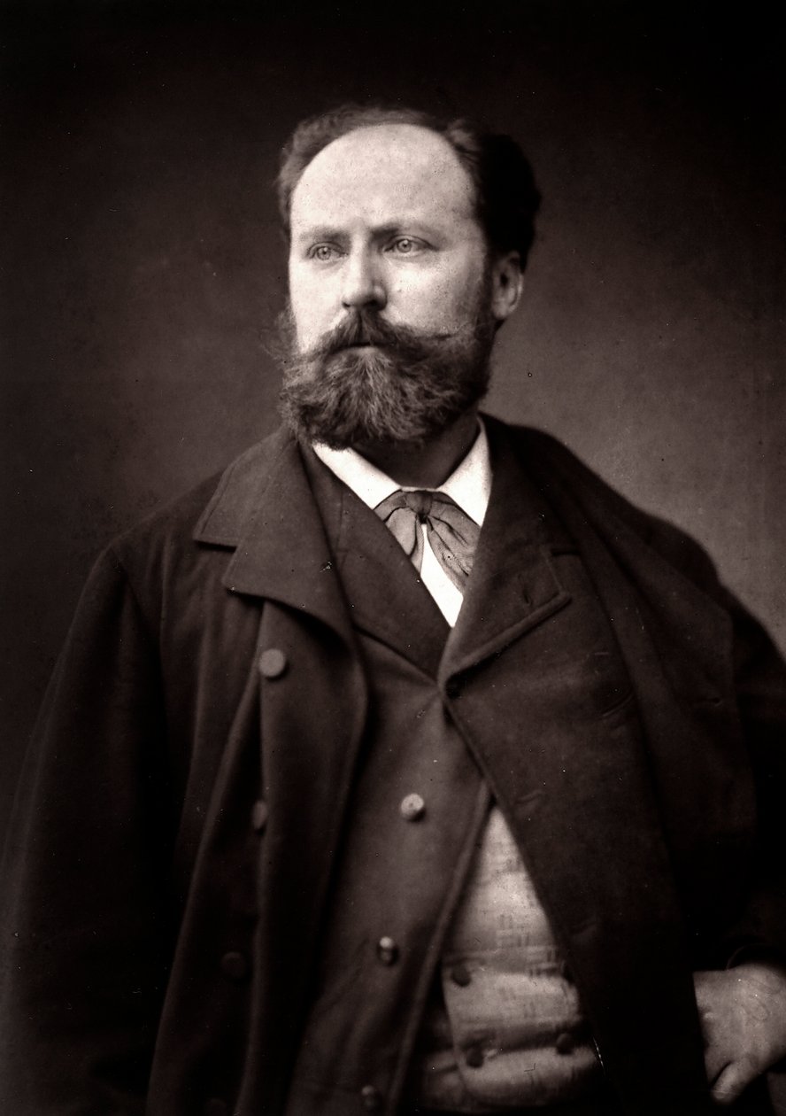 Henri-Paul Motto művész az 1881-es Párizsi Szalon alkalmából fényképezett alkotó: Unknown