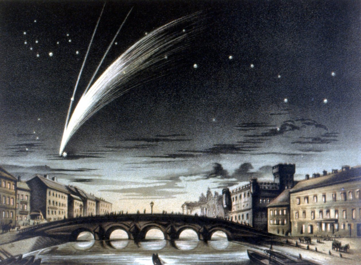 A Donati üstökös október 5-én látható alkotó: Unknown artist