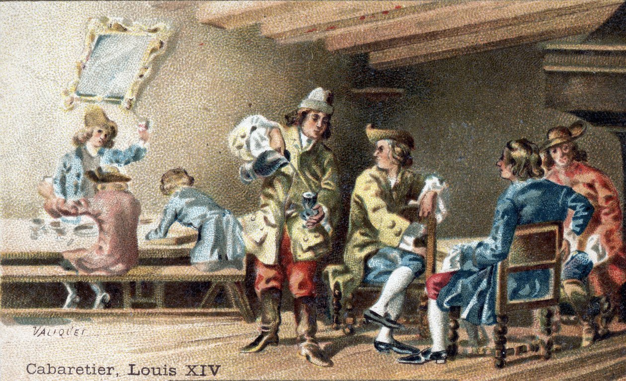 A kabaré mestersége a 18. század elején. alkotó: Unknown artist