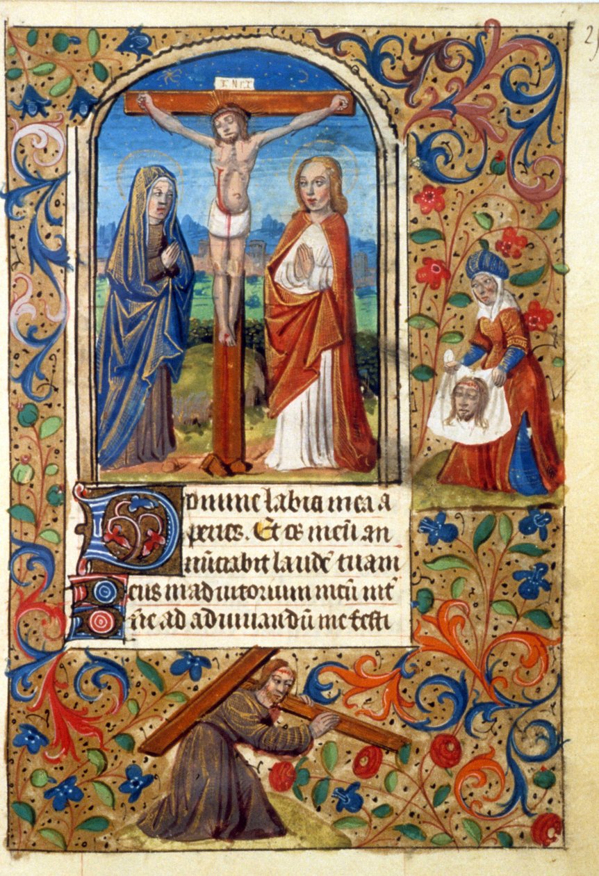 Krisztus keresztre feszítése. Jeruzsálem alkotó: Unknown artist
