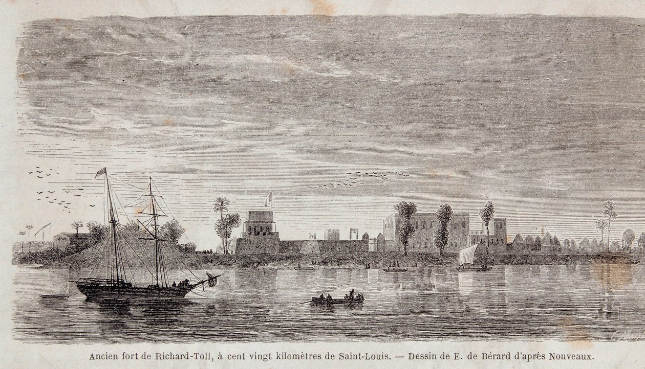 Richard-Toll egykori erődje alkotó: Unknown artist