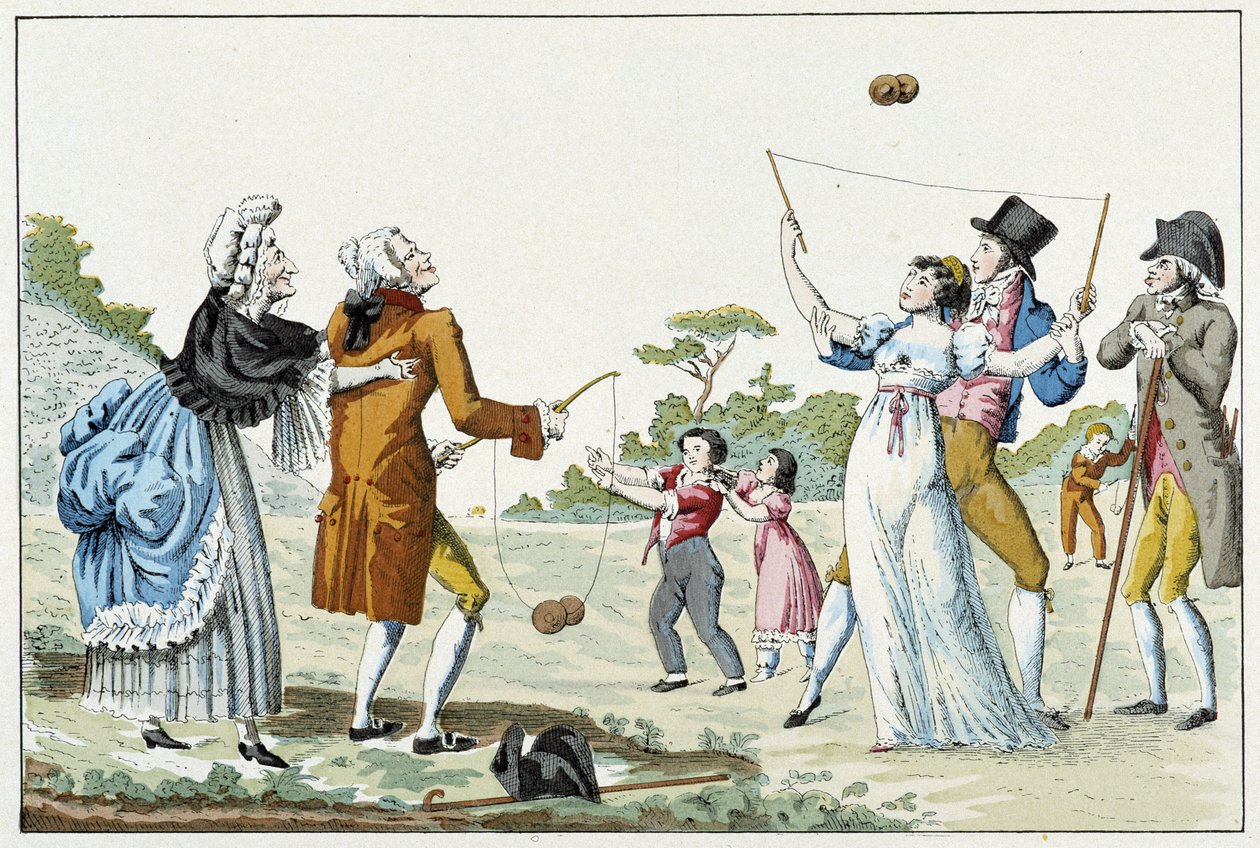 Az ördög játéka (diabolo) alkotó: Unknown artist