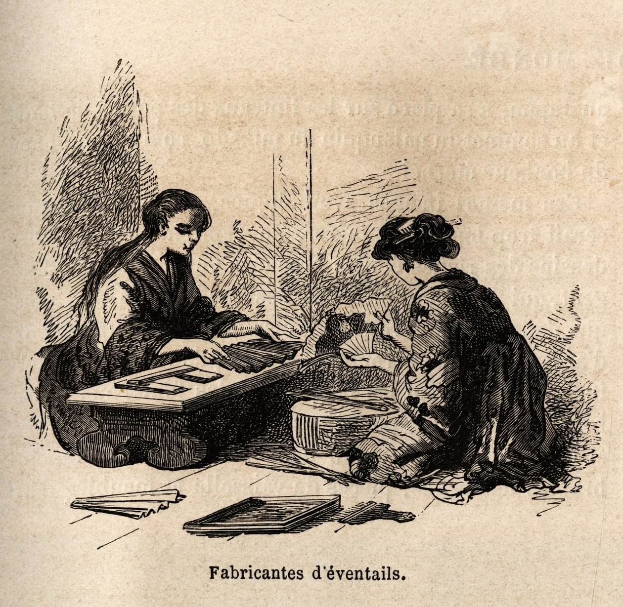 Események gyártása. Aime Humbert, a Svájci Államszövetség minisztere, a „Le tour du monde, nouveau Journal des voyages” című 1863–1864-es japán utazást illusztráló metszete Edouard Charton irányítása alatt jelent meg. alkotó: Unknown artist