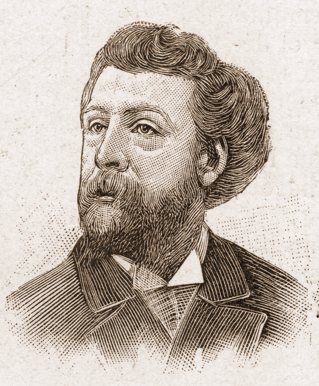 Az Academy Francaise tagjai 1895-ben: Edouard Pailleron (1834-1899) francia költő és drámaíró portréja. alkotó: Unknown artist