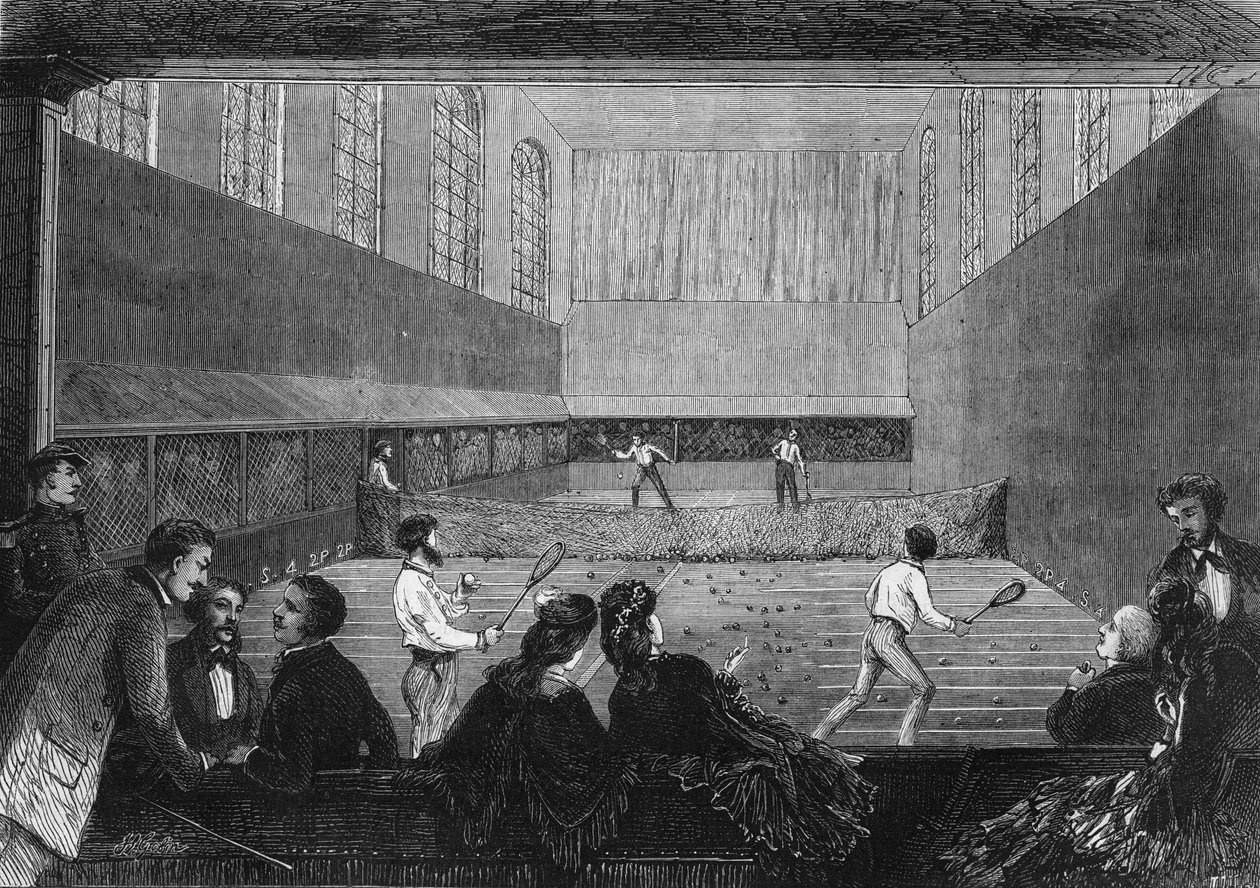 A pálmajátékterem a párizsi Tuileriák teraszán 1873-ban. alkotó: Unknown artist