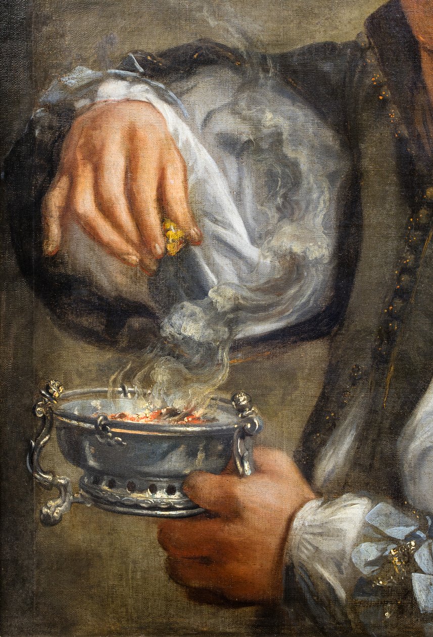 A szaglás (részlet) alkotó: Unknown artist