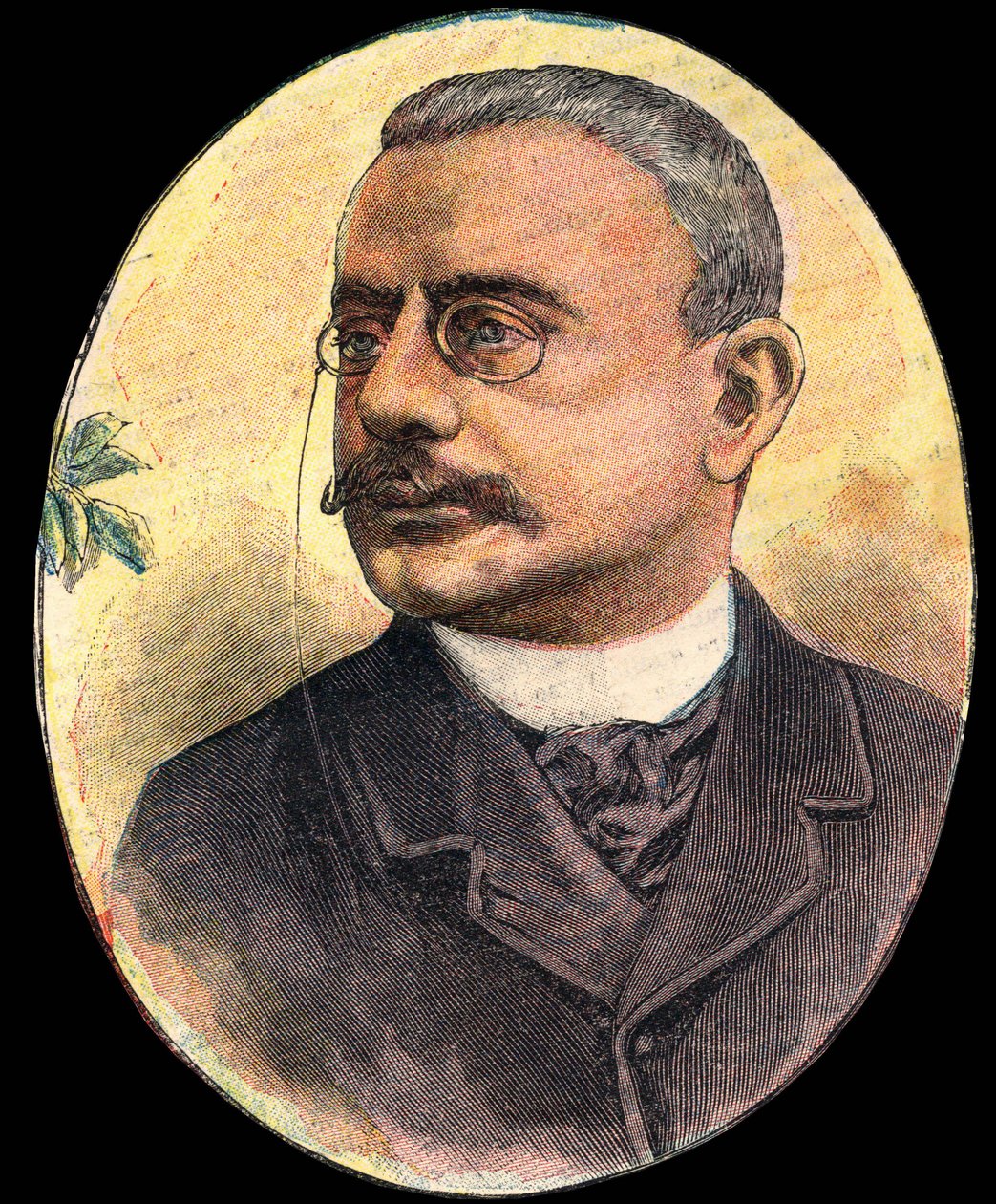 Theophile Delcassé külügyminiszter 1898 és 1905 között. alkotó: Unknown artist