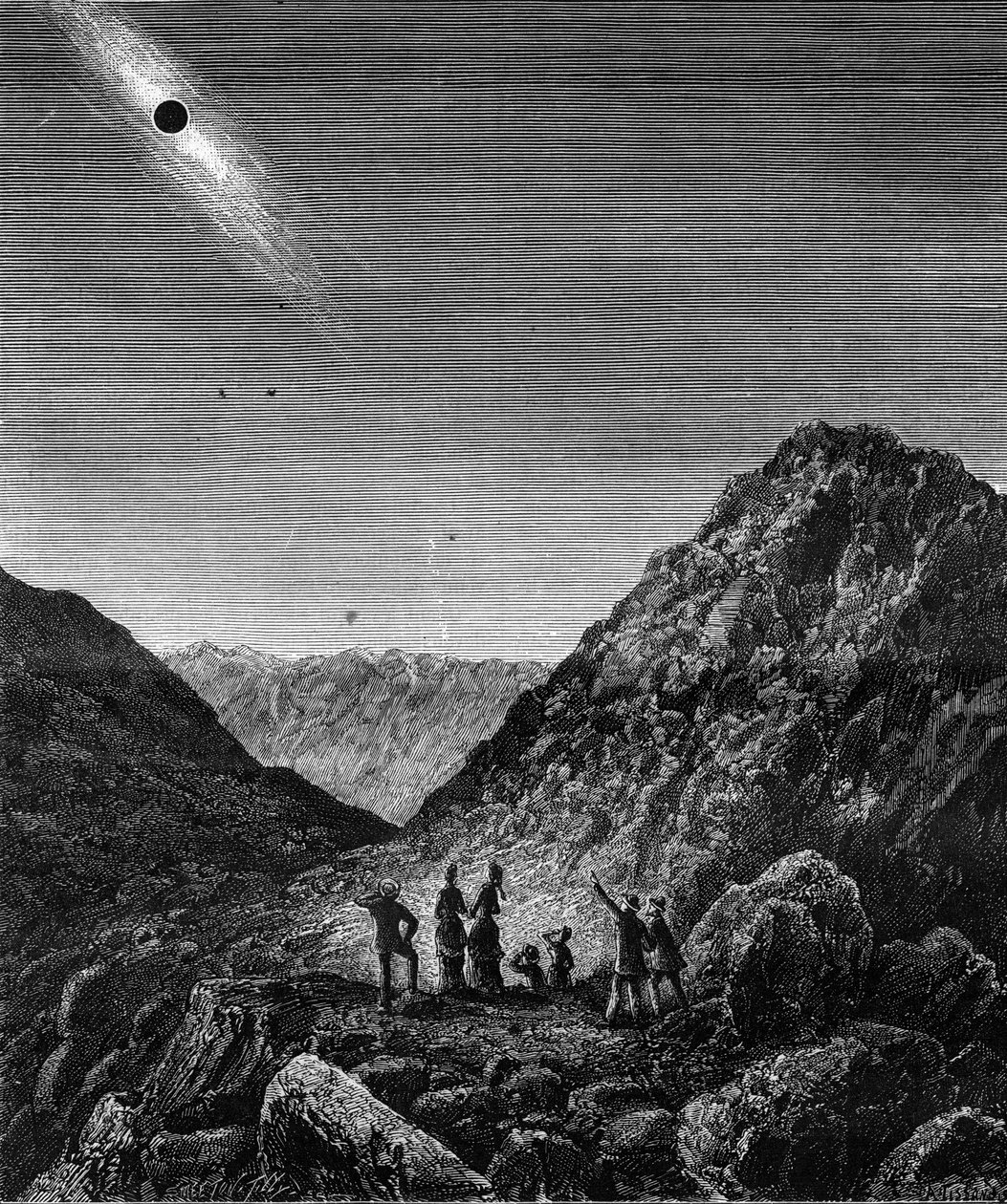Teljes napfogyatkozás július 29-én alkotó: Unknown artist