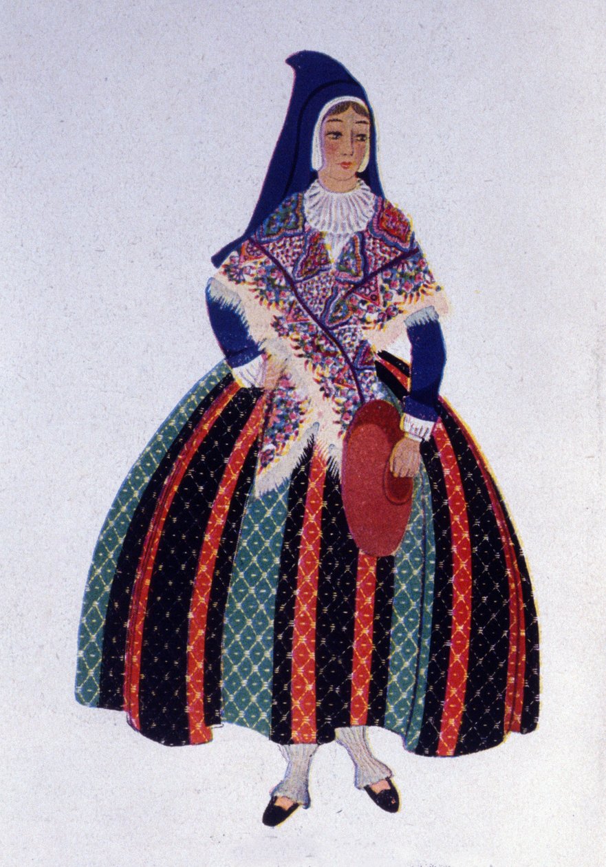 Hagyományos Bearn Maiden jelmez alkotó: Unknown artist