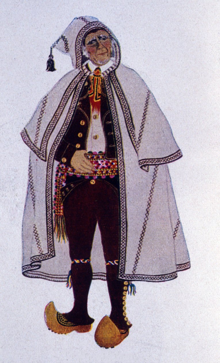 Labassere, Bearn hagyományos pásztorviselete alkotó: Unknown artist