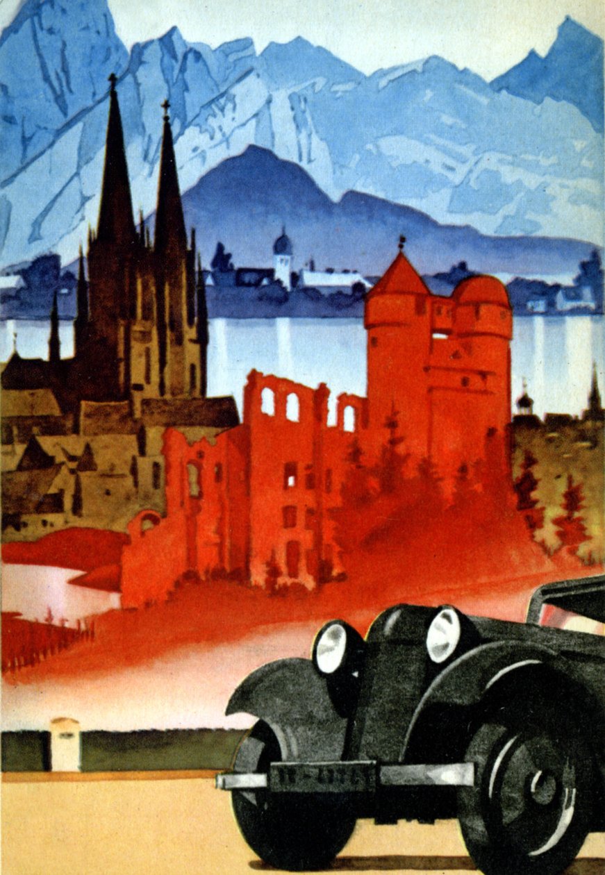 Közlekedés Németországban alkotó: Unknown Artist