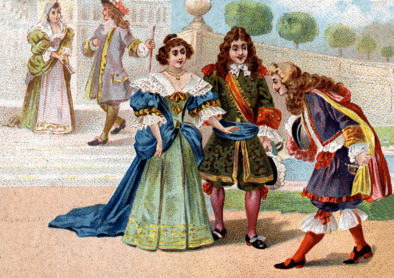 Versailles XIV. Lajos alatt. alkotó: Unknown artist
