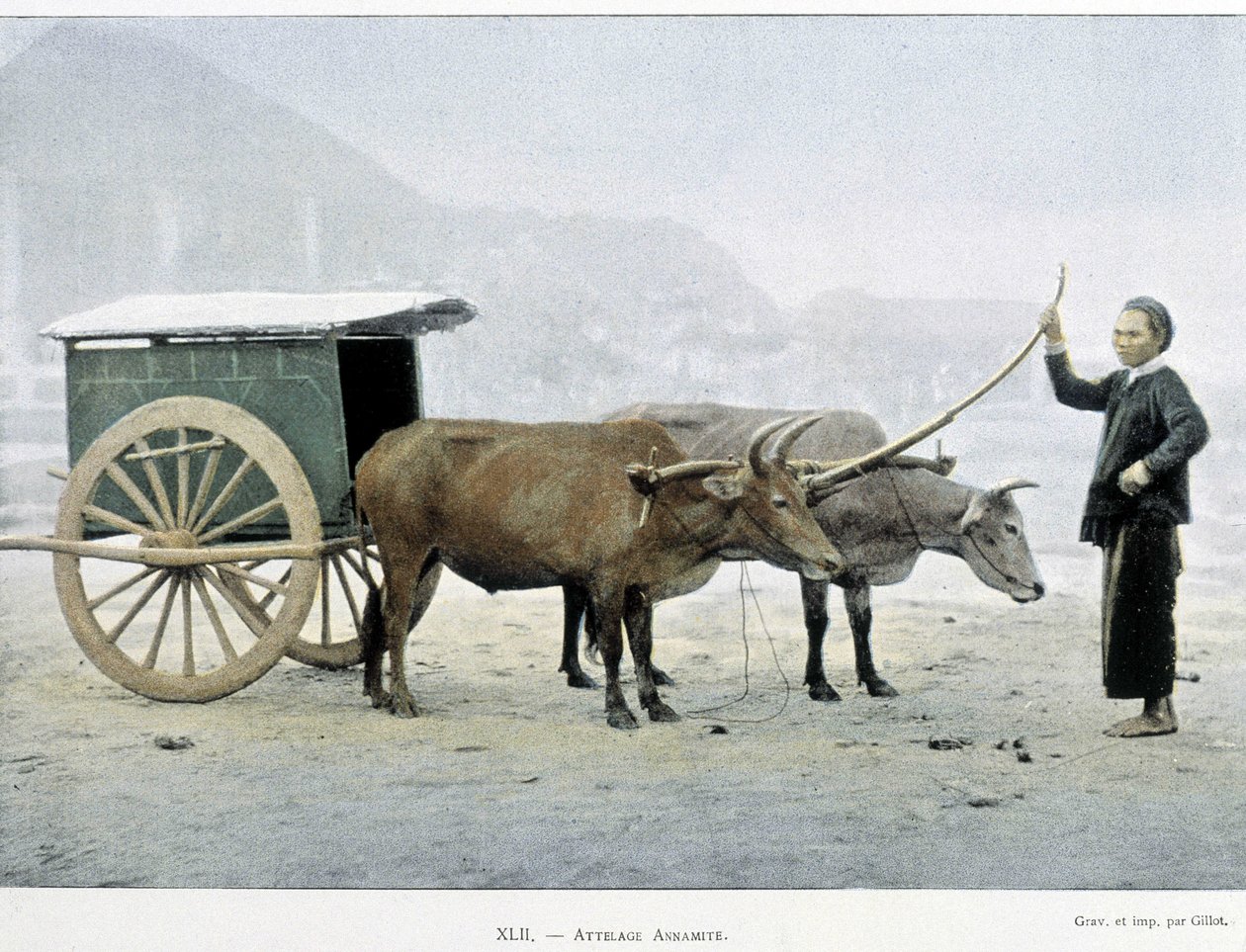 Vietnami Hitch, „” A világ körül”, 19. század vége. alkotó: Unknown artist