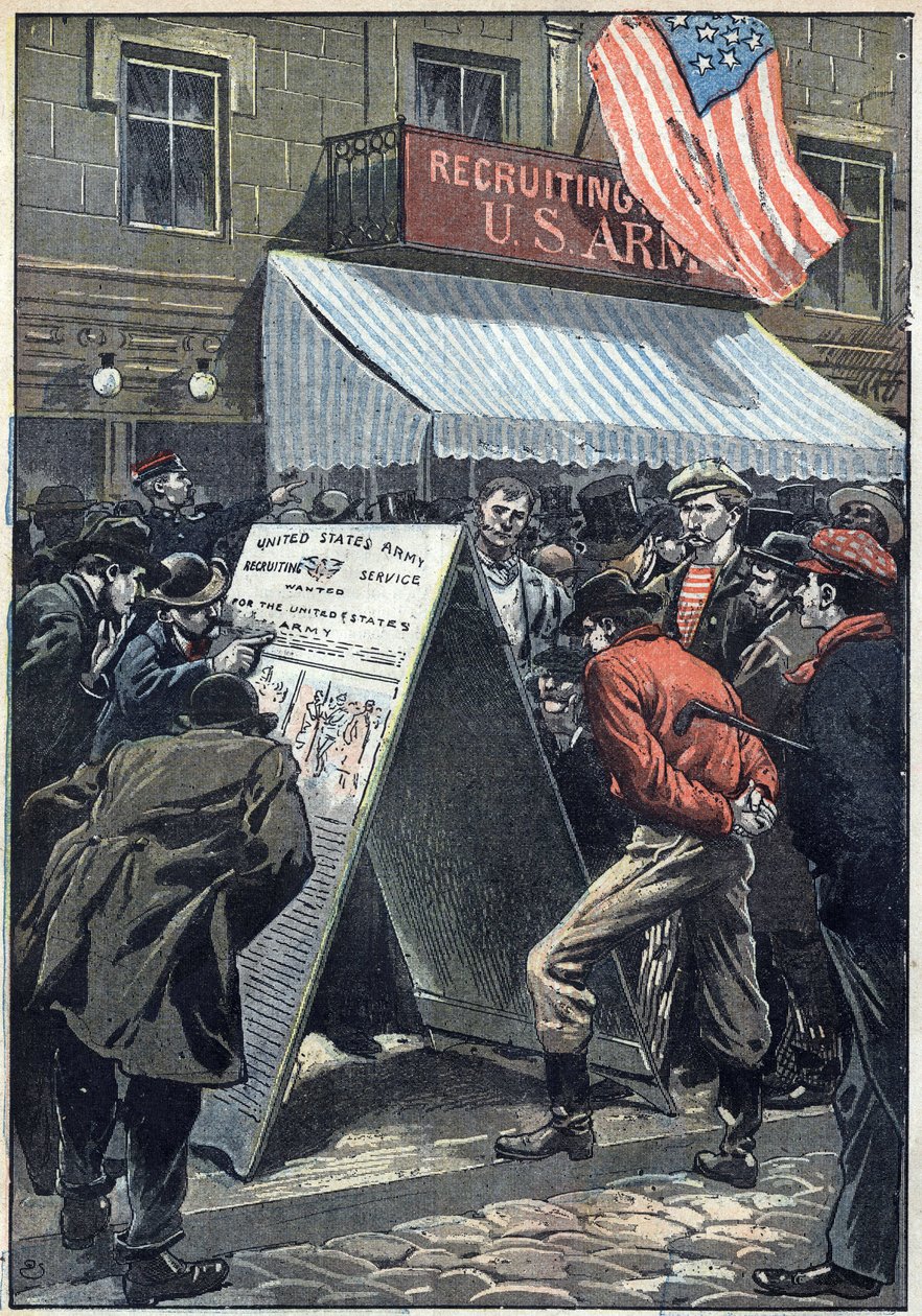 Háború Spanyolország – Egyesült Államok (USA) alkotó: Unknown artist
