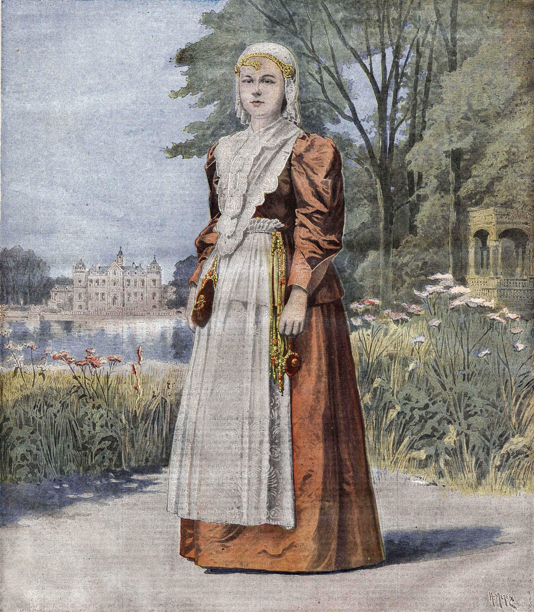 Wilhelmine (1880-1962), Hollandia királynője (Hollandia) alkotó: Unknown artist