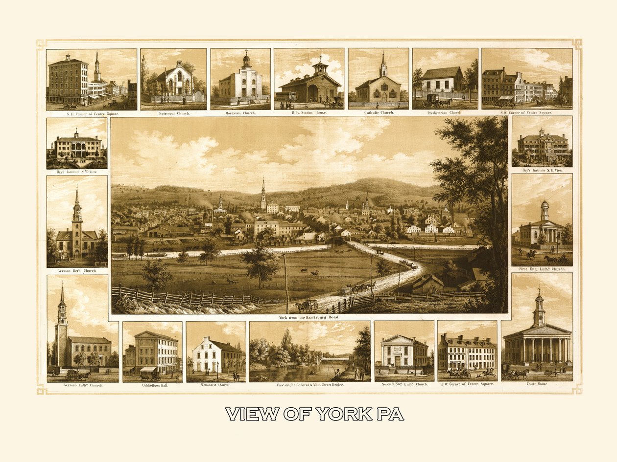 York, Pennsylvania alkotó: Unknown Artist