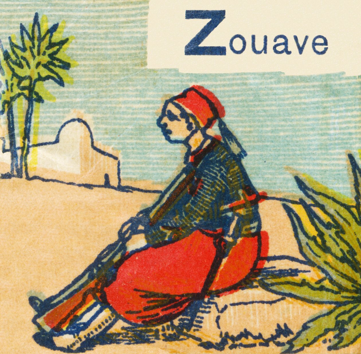 Z mint Zouave alkotó: Unknown artist