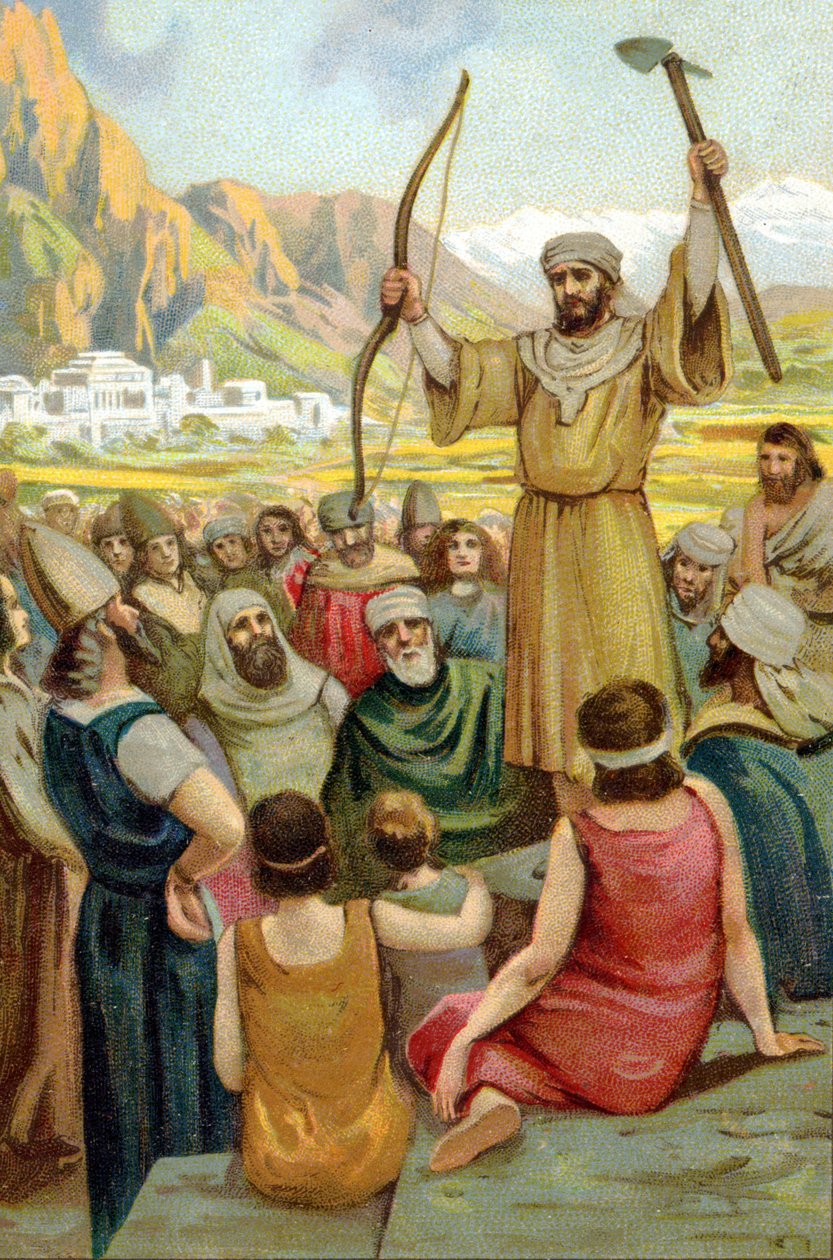 Zarathoustra tanítja a legjobb munkamódszert alkotó: Unknown artist