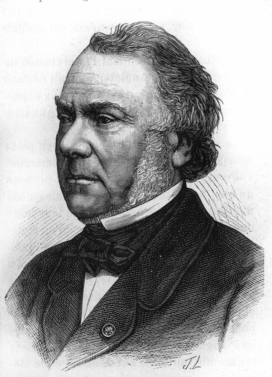 Claude portréja - Alphonse Delangle. 1797-1869 francia bíró és miniszter. alkotó: Unknown artist