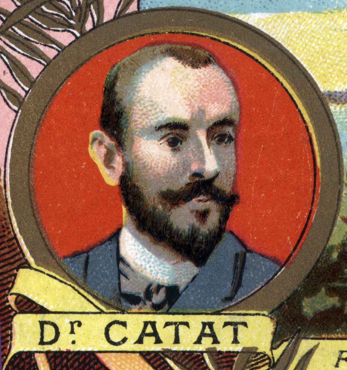 Doktor Louis Catat, a 19. század francia felfedezőjének portréja. alkotó: Unknown artist
