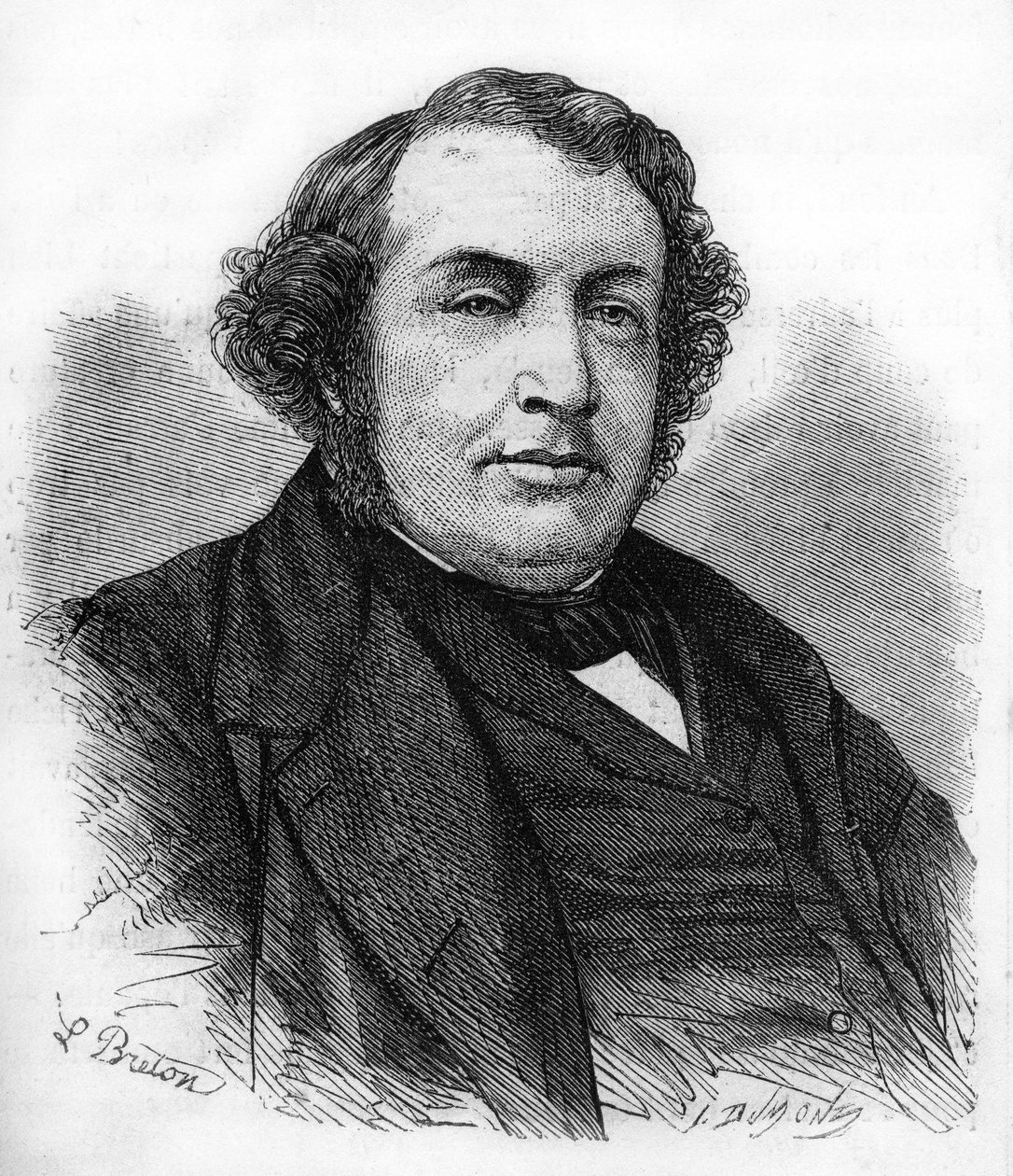Ernest Picard portréja. francia politikus (1821-1877). alkotó: Unknown artist