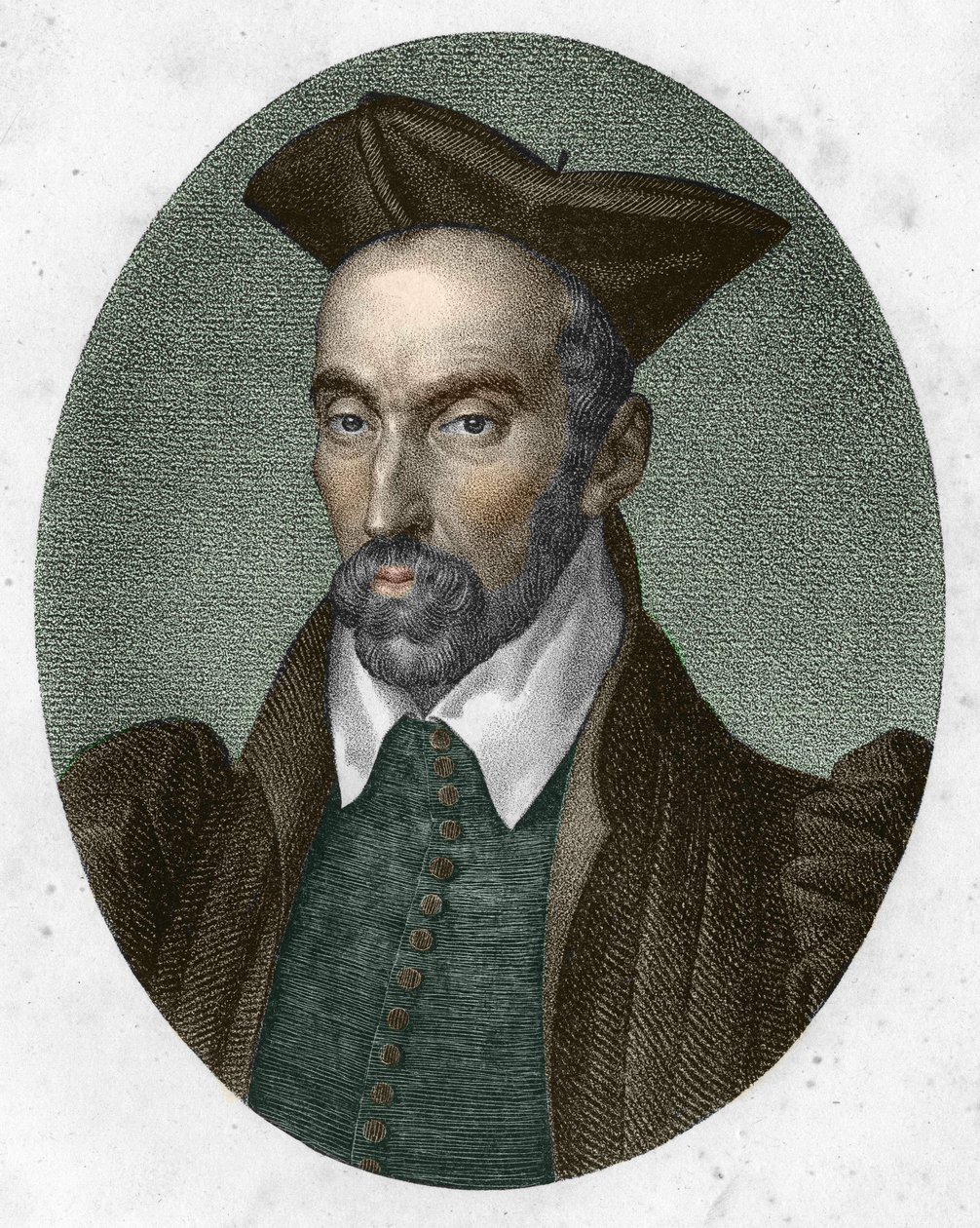 Etienne Pasquier portréja. Francia jogász, humanista és történész (1529-1615). alkotó: Unknown artist
