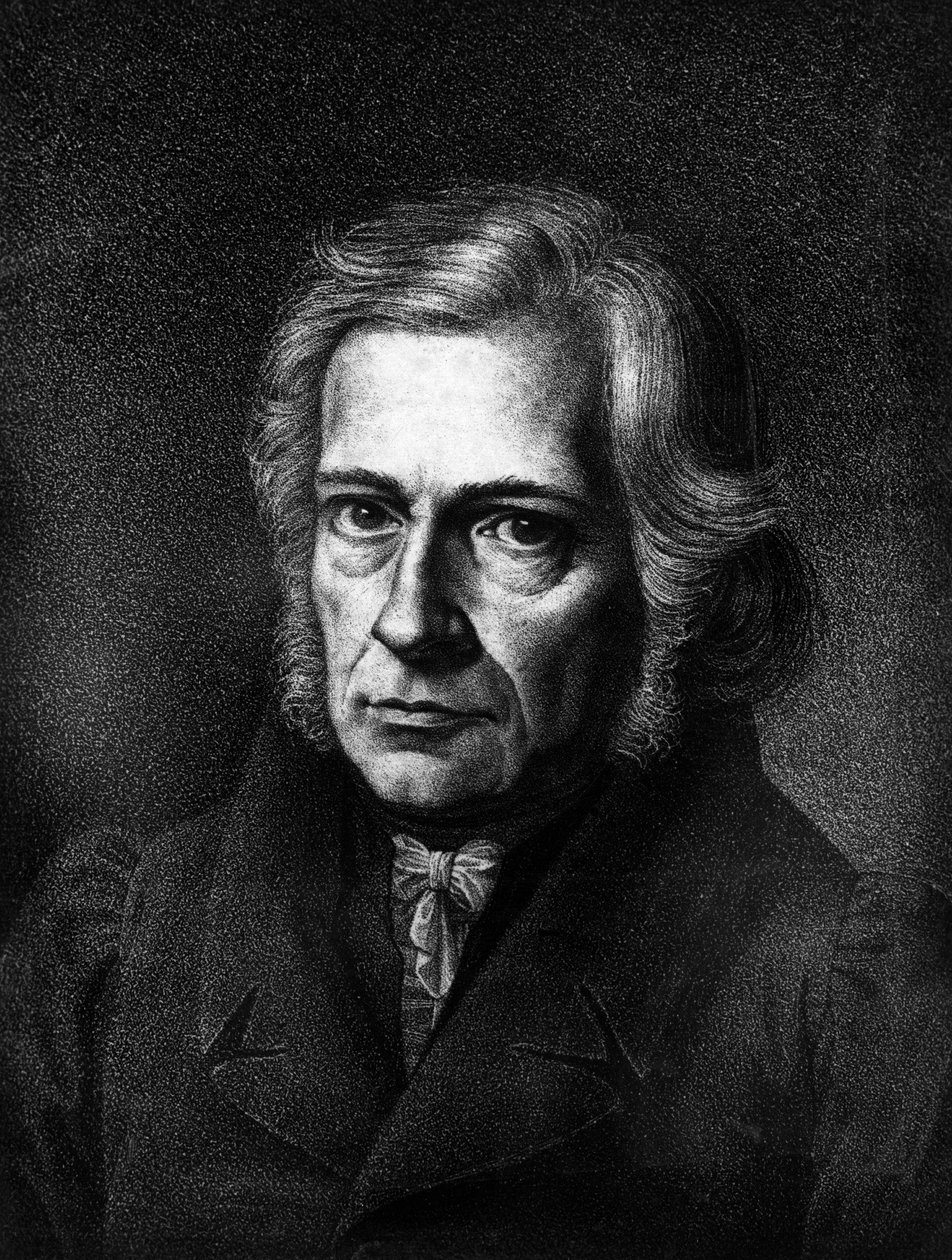 Friedrich Daniel Ernst Schleiermacher portréja.1768 - 1834.Protestáns teológus és német filozófus. alkotó: Unknown artist