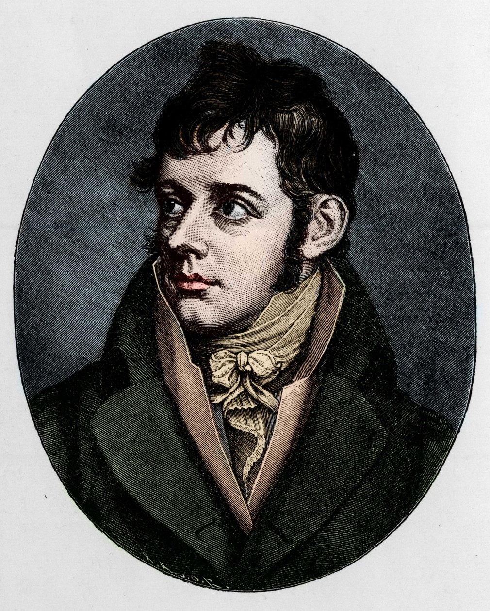 Friedrich Daniel Ernst Schleiermacher portréja.1768 - 1834.Protestáns teológus és német filozófus. alkotó: Unknown artist