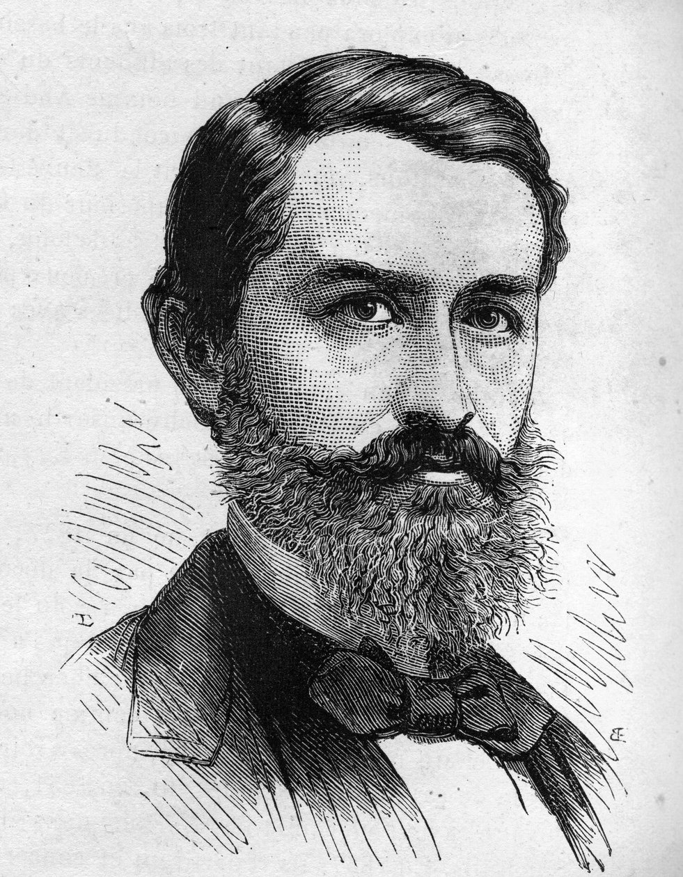 Henri Duveyrier orientalista, francia utazó és geográfus portréja alkotó: Unknown artist