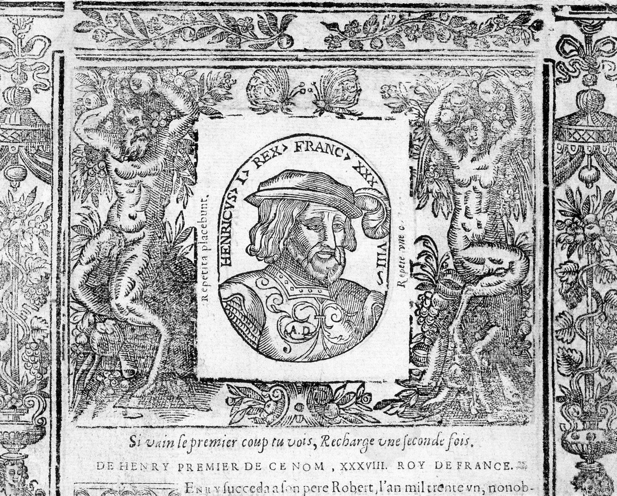 Henrik, 1031 és 1060 közötti francia király portréja. alkotó: Unknown artist