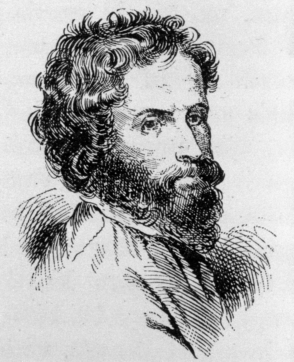 Moscheles Ignác (1794-1870) portréja. alkotó: Unknown artist
