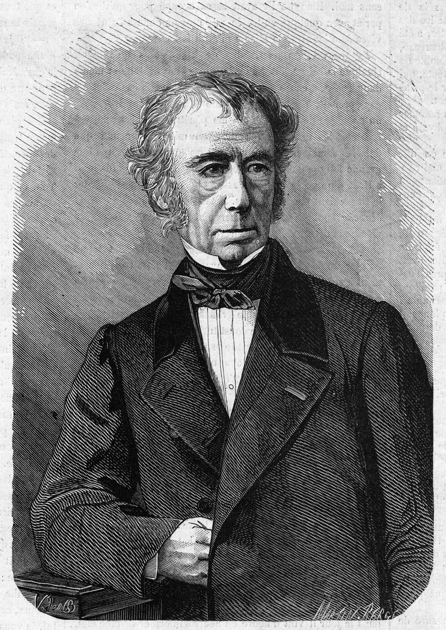 Jean Pons Guillaume Viennet (1777-1868) francia politikus és író portréja. alkotó: Unknown artist