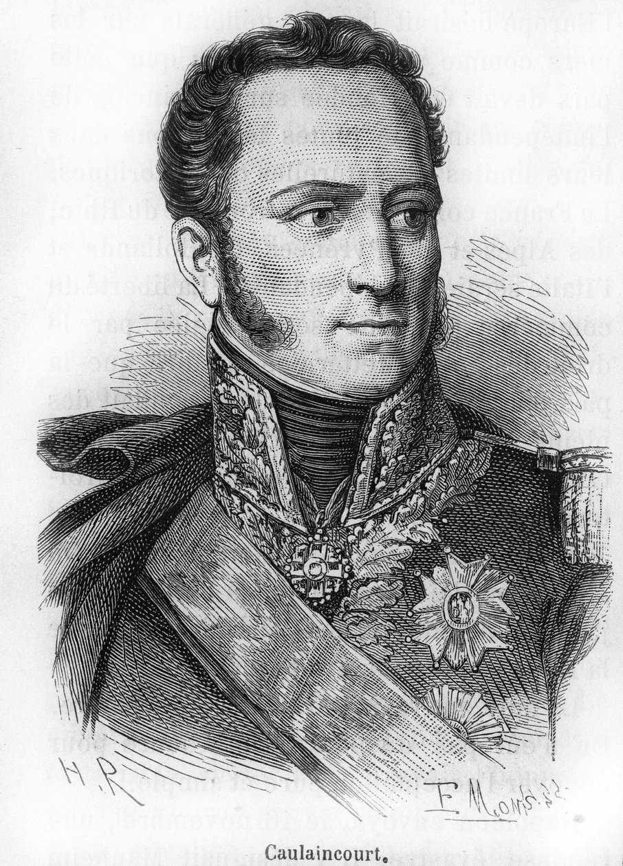 Le Marquis de Caulaincourt (1773-1827), vicenzai herceg, francia tábornok és diplomata portréja. alkotó: Unknown artist
