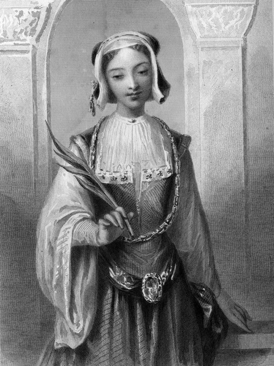 Szent Justinus, antiókhiai szűz és mártíromság portréja. alkotó: Unknown artist