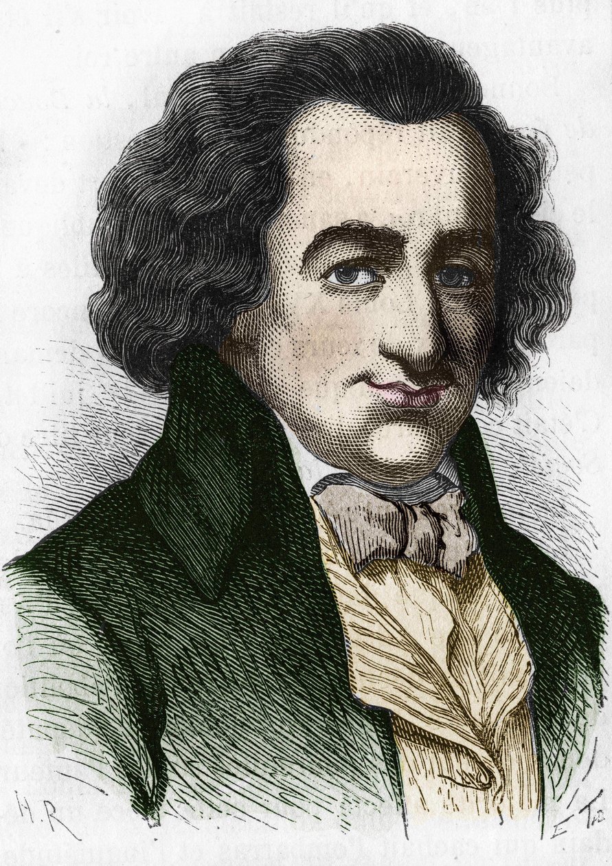 Thomas Paine (1737-1809) brit író és politikus portréja. alkotó: Unknown artist