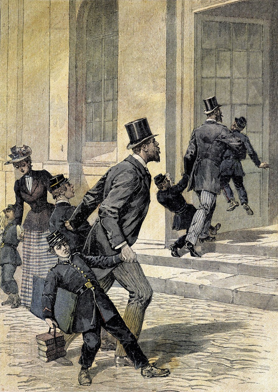 iskola: vissza az iskolába – a „” Petity Journalban” alkotó: Unknown artist