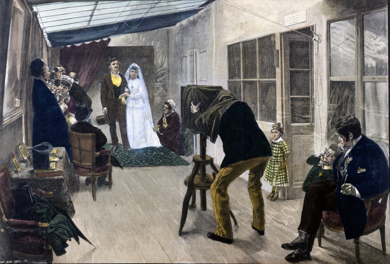 fotós műhelye Párizsban 1878-ban alkotó: Unknown artist