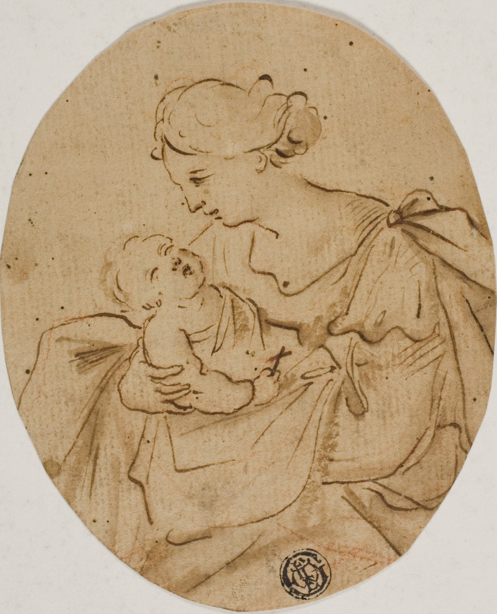 Madonna és gyermeke alkotó: Unknown Italian