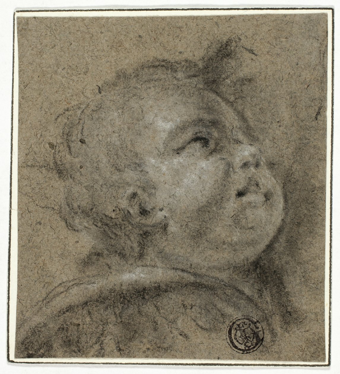 Putto felfordított arca alkotó: Unknown Italian